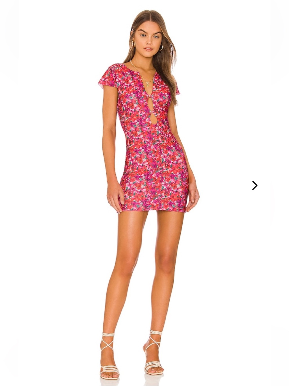 Lovers + Friends Lana Mini Dress in Island Floral